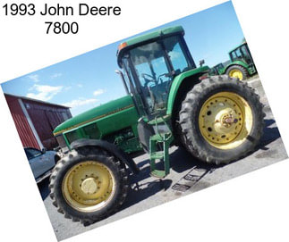 1993 John Deere 7800