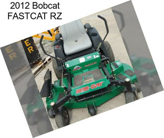 2012 Bobcat FASTCAT RZ
