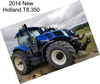 2014 New Holland T8.350