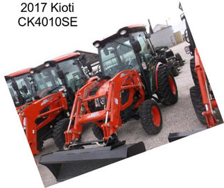 2017 Kioti CK4010SE
