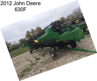 2012 John Deere 630F