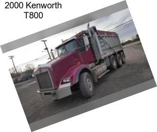 2000 Kenworth T800