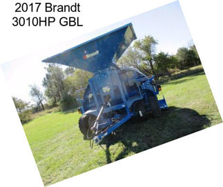 2017 Brandt 3010HP GBL