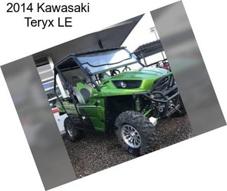 2014 Kawasaki Teryx LE