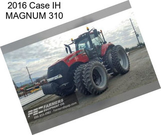 2016 Case IH MAGNUM 310