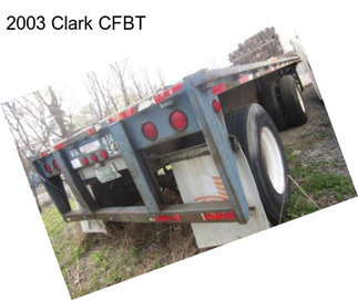 2003 Clark CFBT
