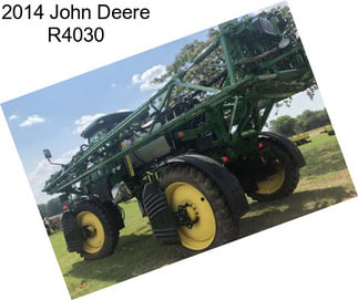 2014 John Deere R4030