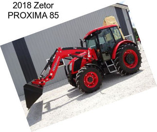 2018 Zetor PROXIMA 85