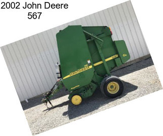 2002 John Deere 567