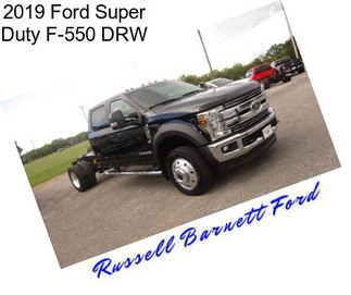 2019 Ford Super Duty F-550 DRW