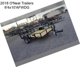 2018 O\'Neal Trailers 6\'4\