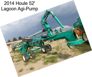 2014 Houle 52\' Lagoon Agi-Pump