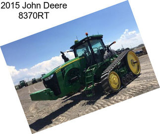 2015 John Deere 8370RT