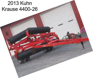 2013 Kuhn Krause 4400-26