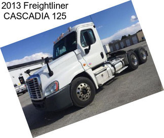 2013 Freightliner CASCADIA 125