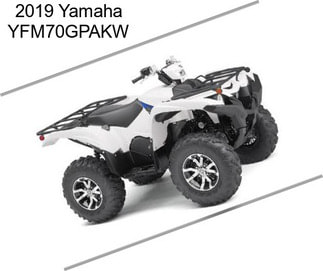 2019 Yamaha YFM70GPAKW