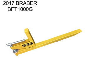 2017 BRABER BFT1000G