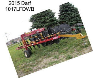 2015 Darf 1017LFDWB