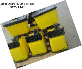 John Deere 1700 SERIES ROW UNIT