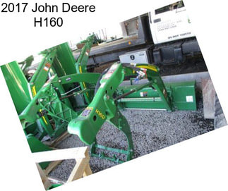 2017 John Deere H160