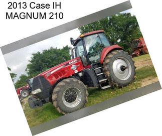 2013 Case IH MAGNUM 210