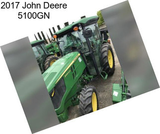 2017 John Deere 5100GN