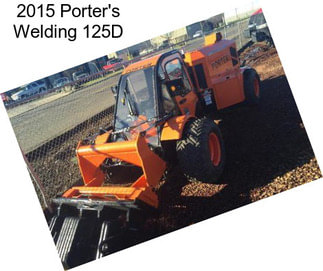 2015 Porter\'s Welding 125D