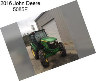 2016 John Deere 5085E