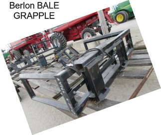 Berlon BALE GRAPPLE