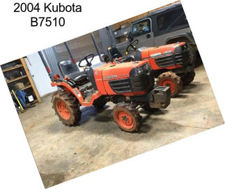 2004 Kubota B7510