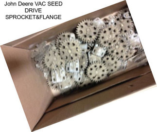 John Deere VAC SEED DRIVE SPROCKET&FLANGE