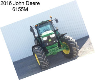 2016 John Deere 6155M