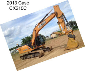 2013 Case CX210C