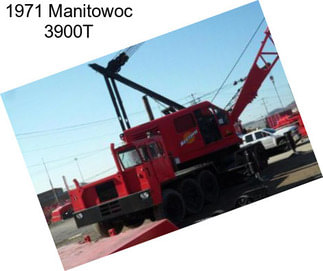 1971 Manitowoc 3900T