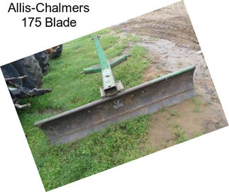 Allis-Chalmers 175 Blade