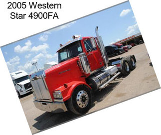 2005 Western Star 4900FA