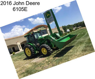 2016 John Deere 6105E