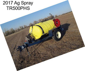 2017 Ag Spray TR500PHS