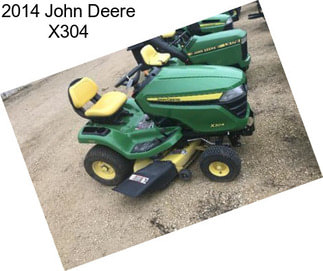 2014 John Deere X304