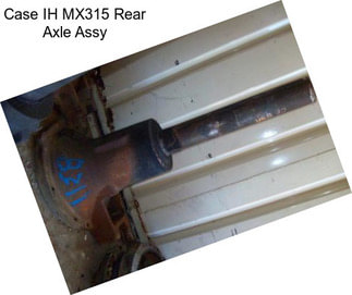 Case IH MX315 Rear Axle Assy