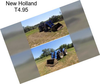 New Holland T4.95