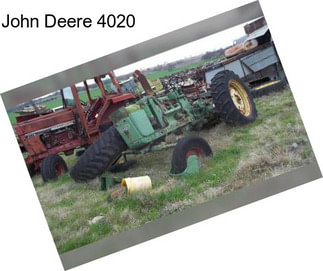 John Deere 4020