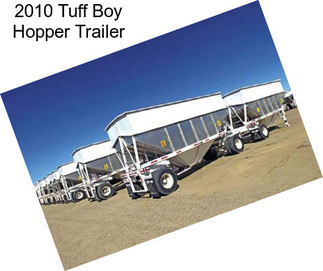 2010 Tuff Boy Hopper Trailer