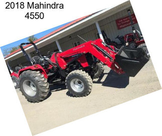 2018 Mahindra 4550