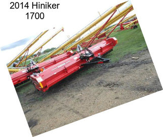 2014 Hiniker 1700