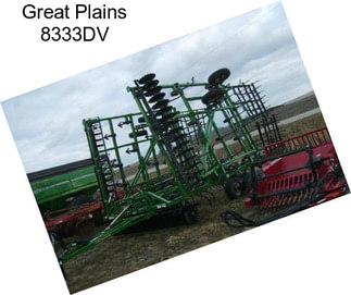 Great Plains 8333DV