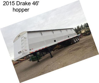 2015 Drake 46\' hopper