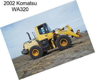 2002 Komatsu WA320
