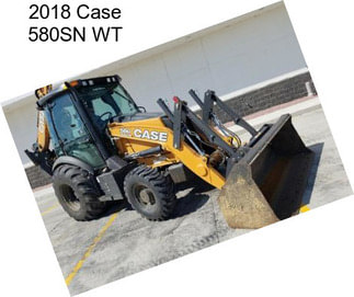 2018 Case 580SN WT