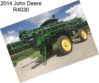 2014 John Deere R4030